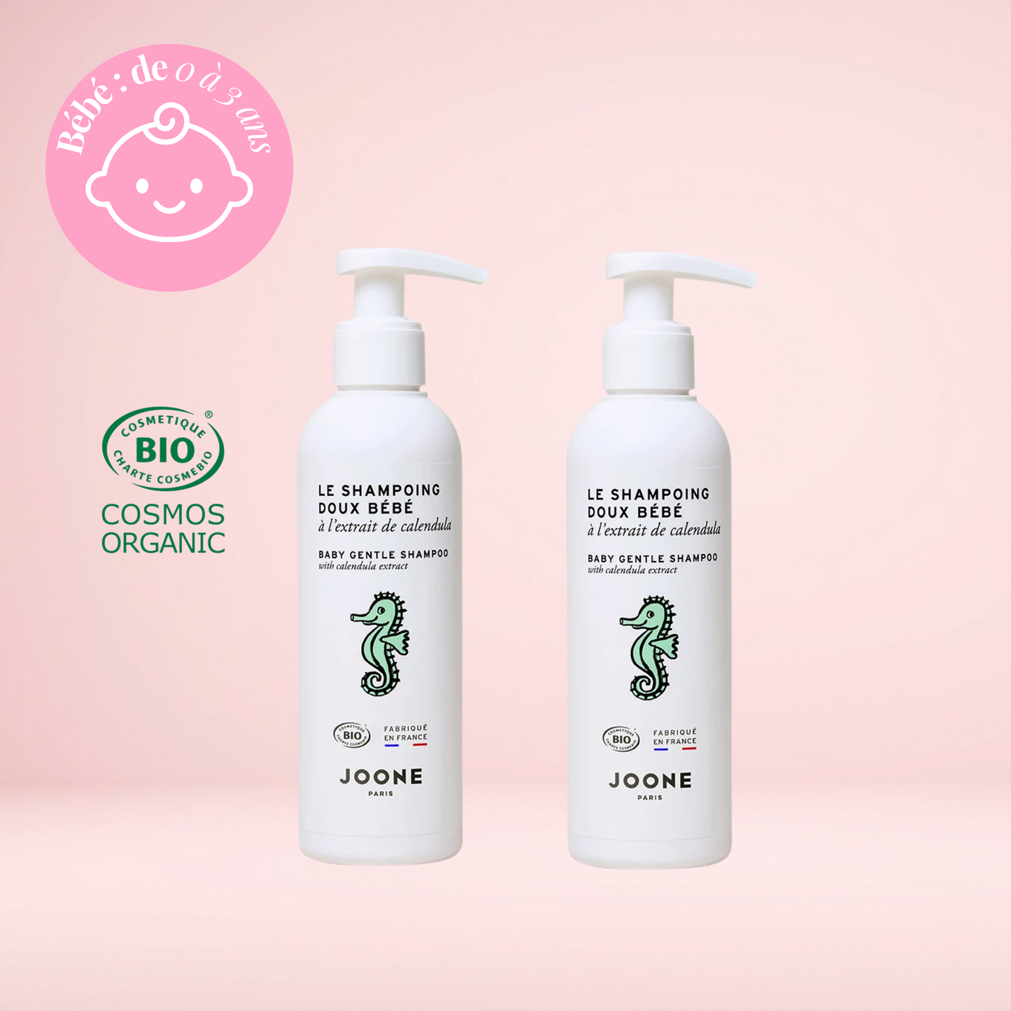 Shampoing Soin Bio Bébé・Joone