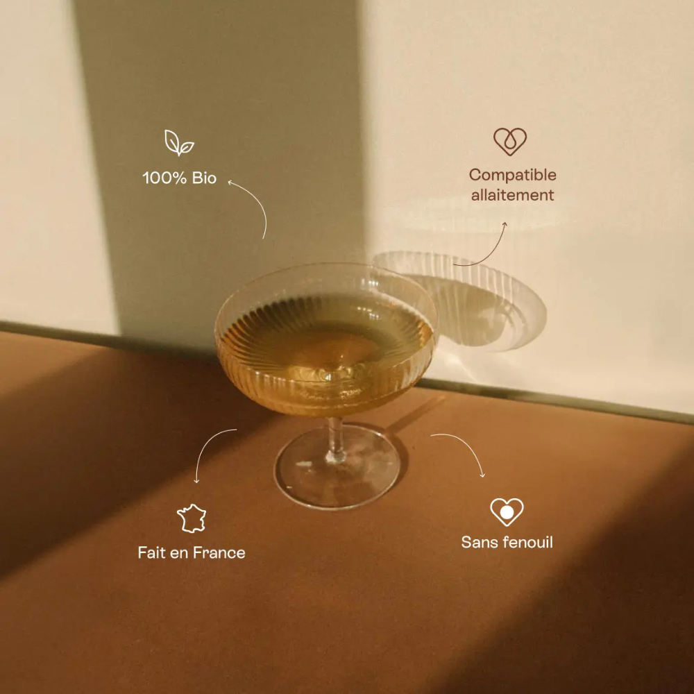 Milky Mama est composée uniquement de plantes issues de l’agriculture biologique. Sans gluten, sans arôme ajouté, elle est fabriquée avec soin en France.