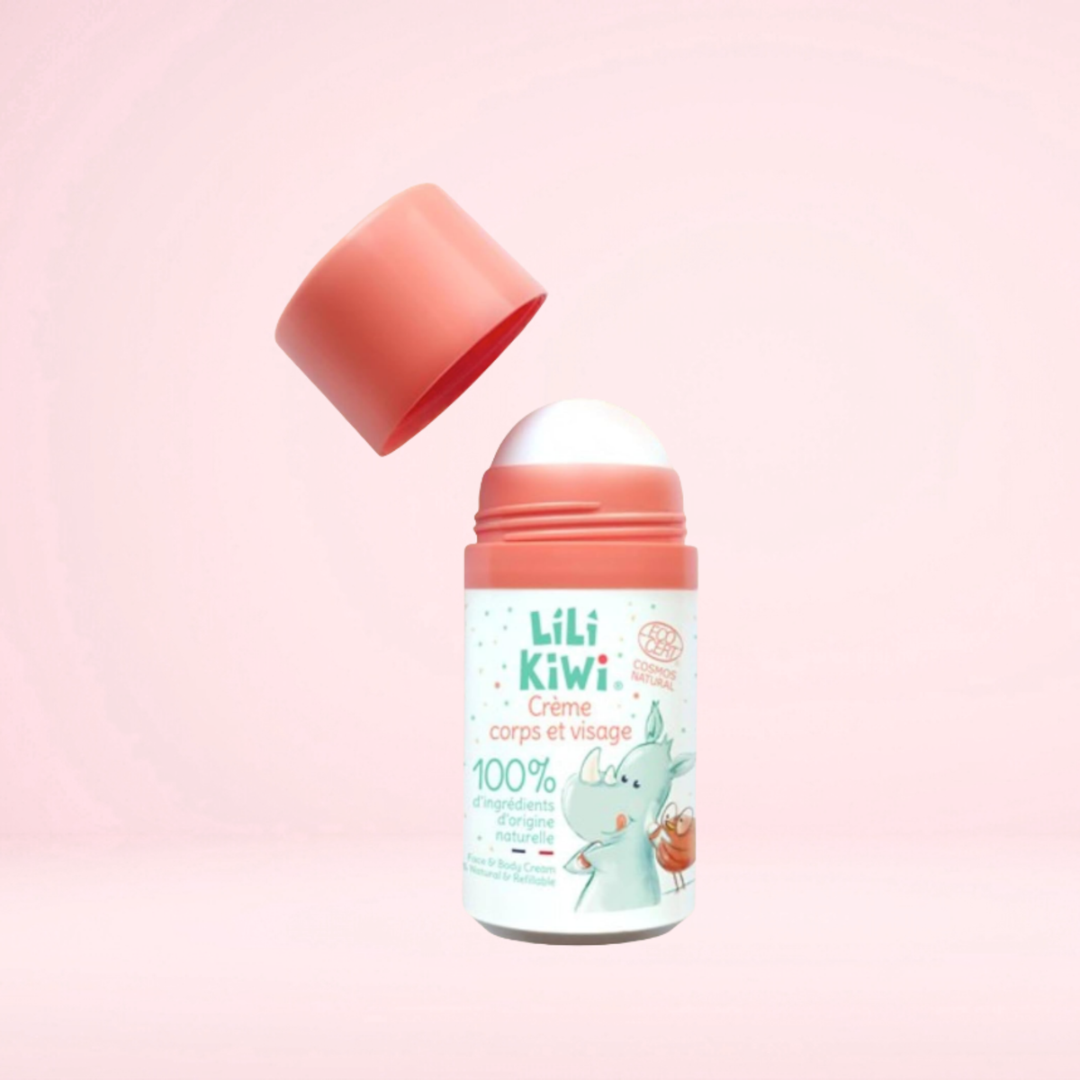 Crème Hydratante Céramides Enfant Roll-on 0–12 ans・LiliKiWi