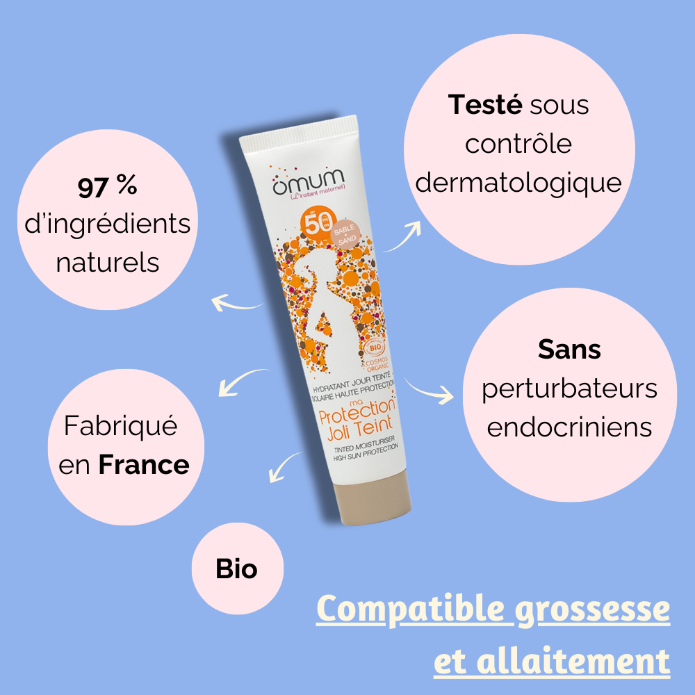Ma Protection Joli Teint, certifiée bio et vegan, offre une haute protection solaire 100% minérale.