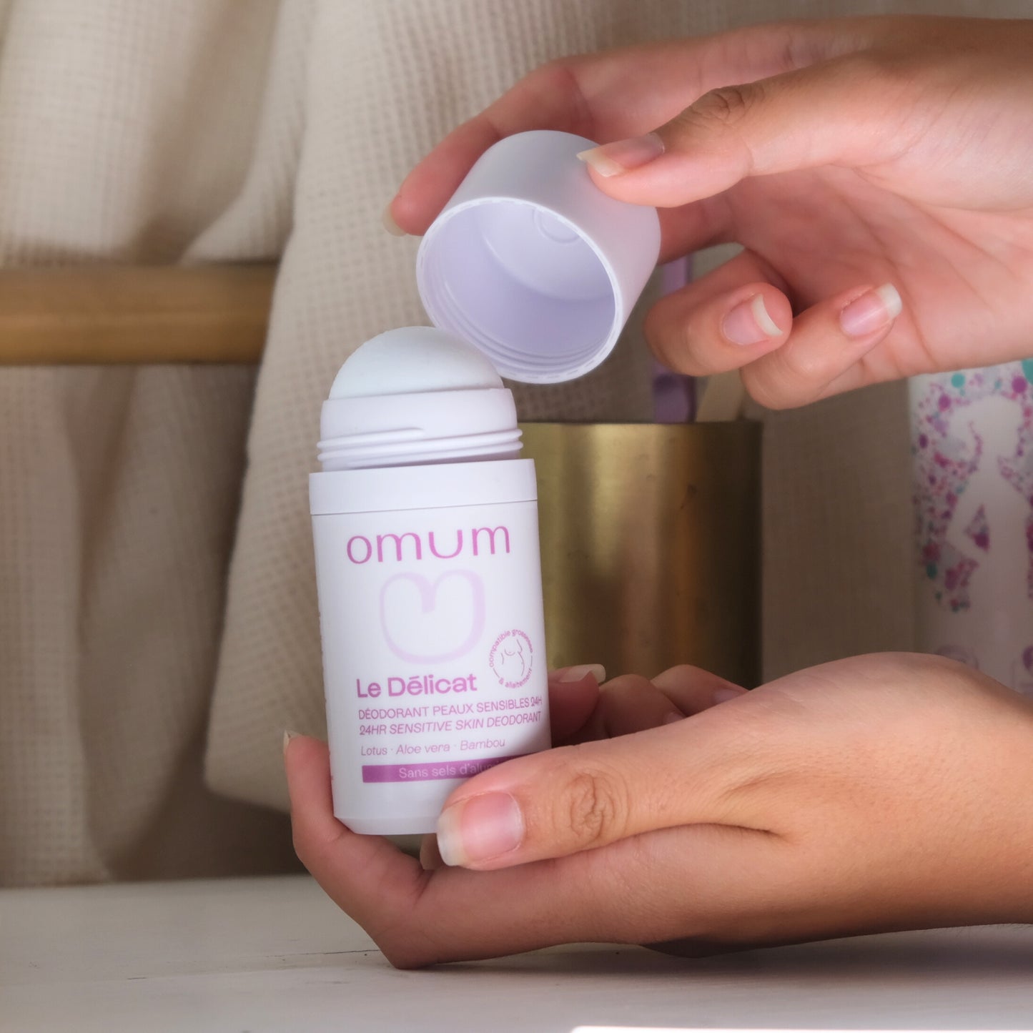 Le Déodorant Le Délicat : Vegan, Bio, et fabriqué en France.