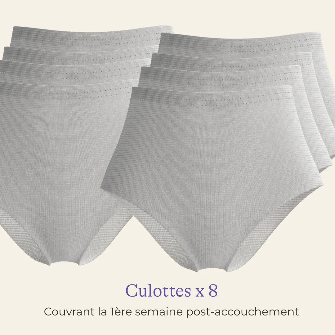 Slips Filet Maternité – Confort & maintien post-partum x4