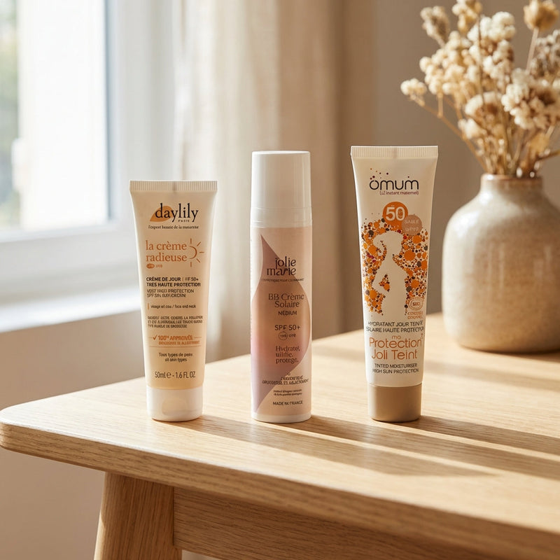 crème solaire grossesse SPF50 protection UVA UVB compatible grossesse allaitement