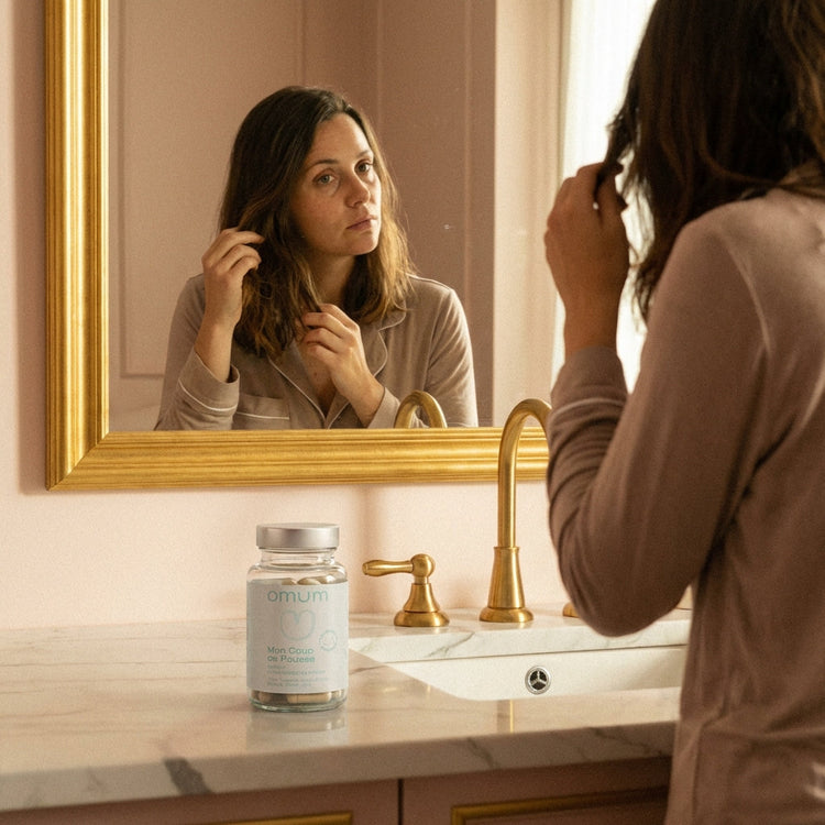 Routine anti-chute de cheveux post-partum – soins et compléments naturels