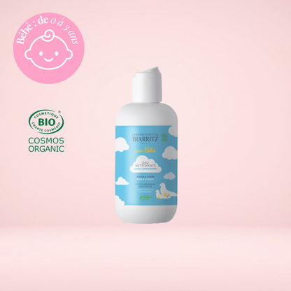 Eau nettoyante bébé bio