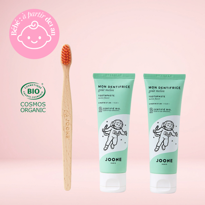 Dentifrice Bio Enfant dès 1 an・Joone