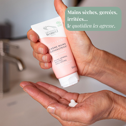 Crème mains réparatrices bio