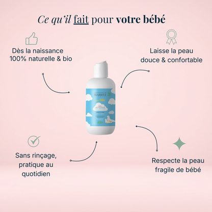 Eau nettoyante bébé bio
