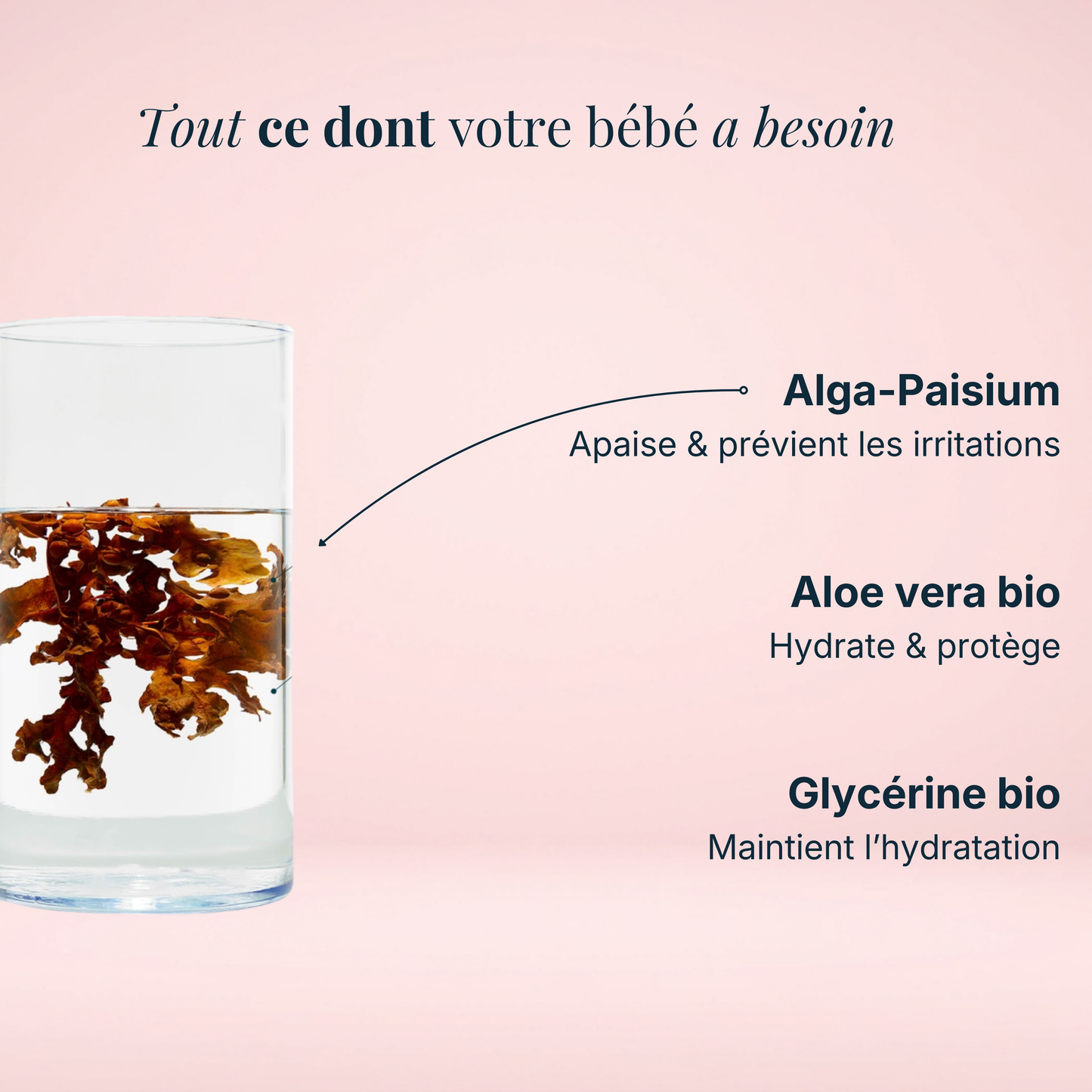 Eau nettoyante bébé bio