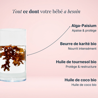 Crème hydratante bébé bio