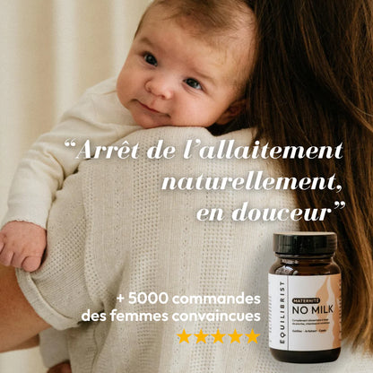 Arrêt de l’allaitement sans douleur – No Milk