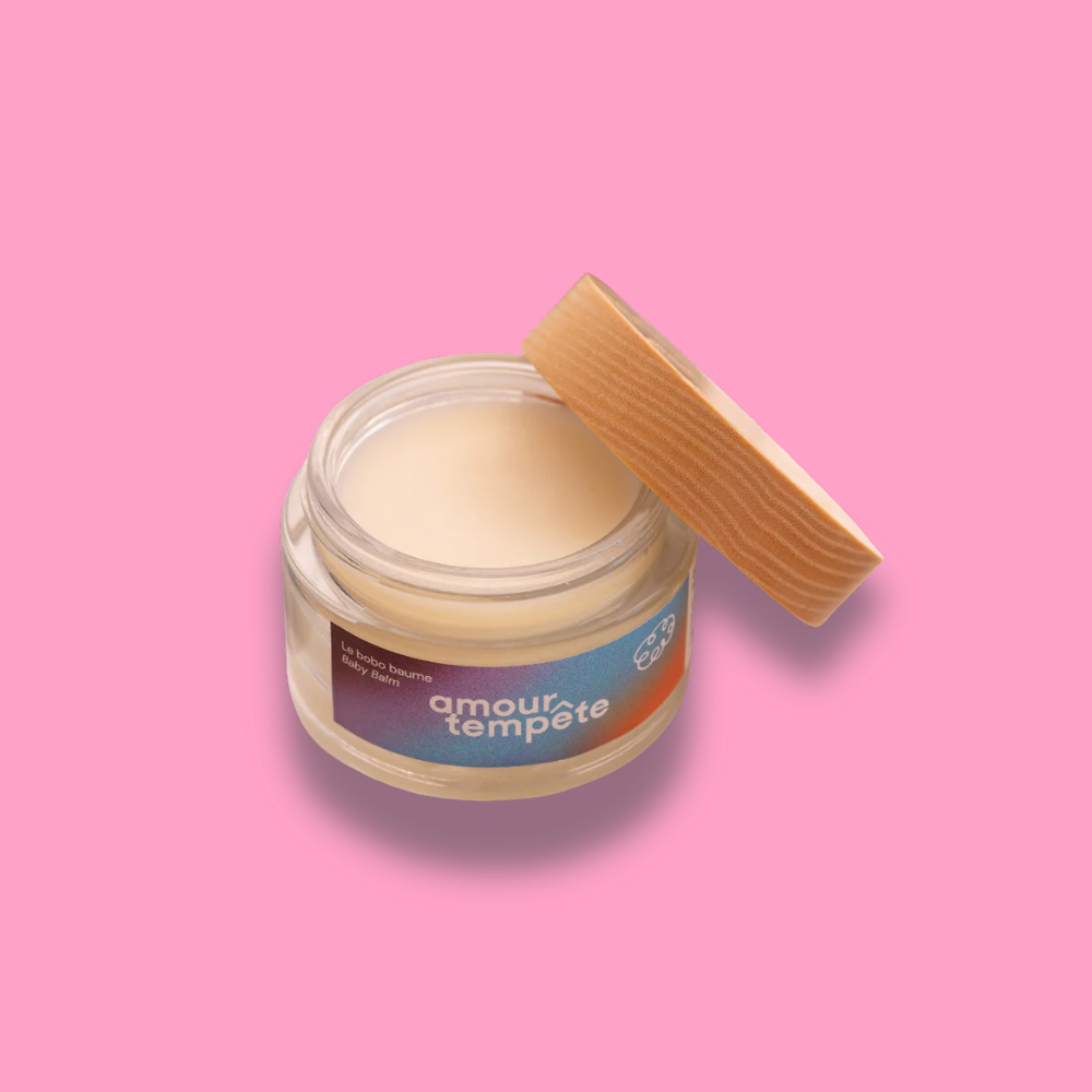 Bobo Baume réparateur pour bébé Amour Tempête – soin naturel pour les petits bobos et rougeurs du quotidien