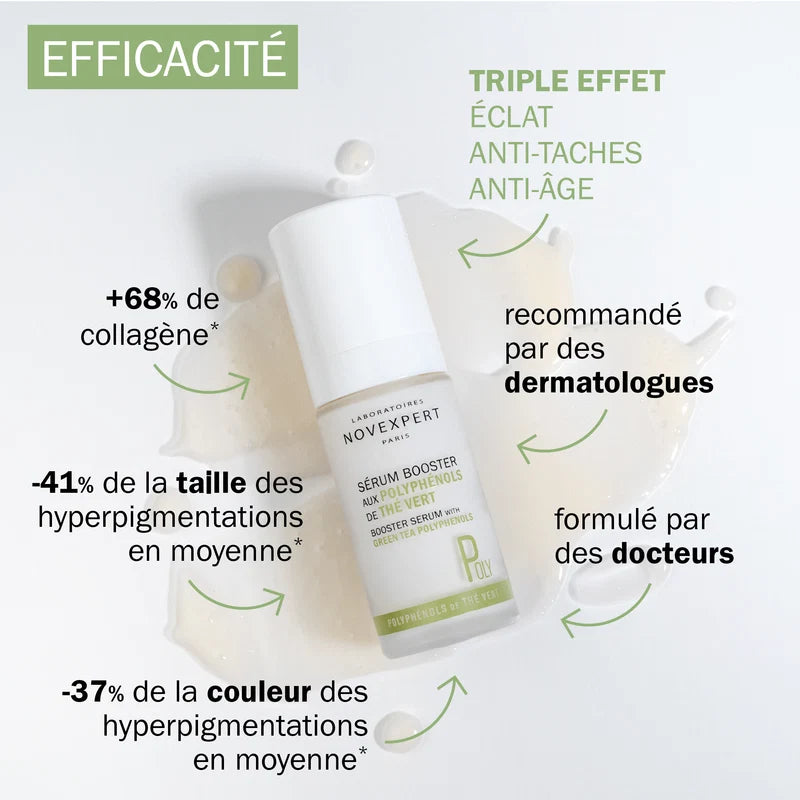 Sérum Booster Anti-Taches au Thé Vert・Novexpert
