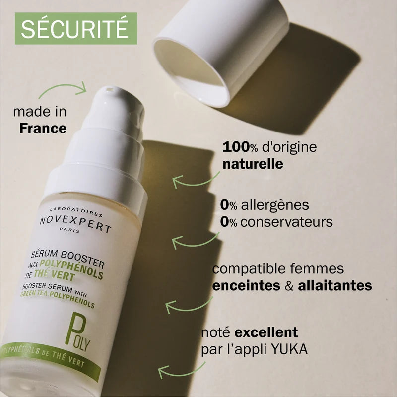 Sérum Booster Anti-Taches au Thé Vert・Novexpert