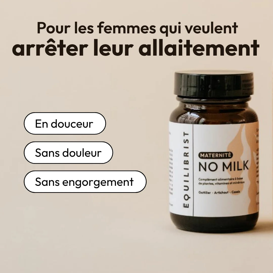Complément naturel pour arrêter l’allaitement – No Milk