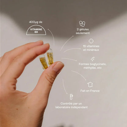 Multivitamines DHA grossesse & fertilité