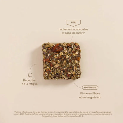 Snack Fer Bisglycinate Amandes & Noisettes – Jolly Mama – visuel 3