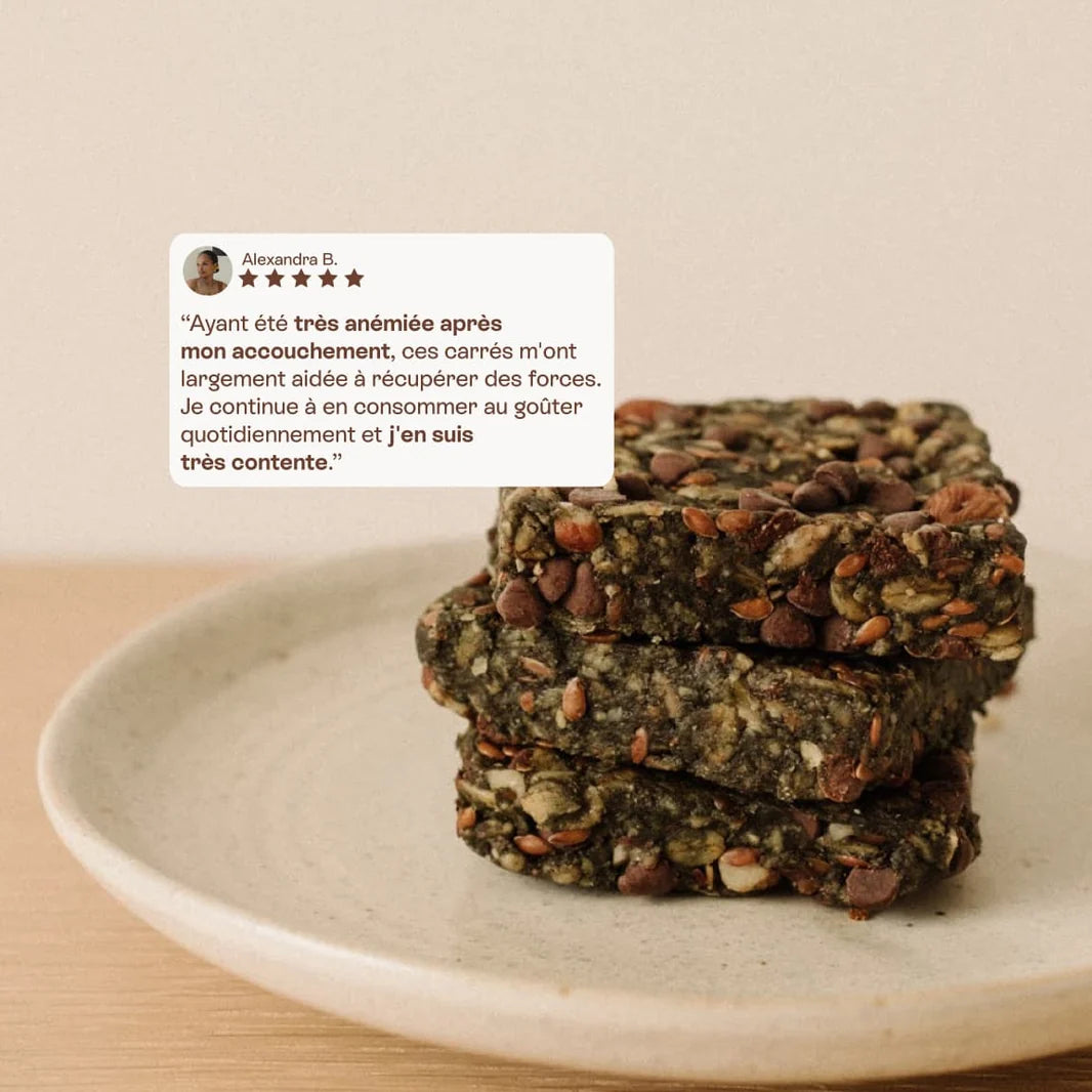 Snack Fer Bisglycinate Amandes & Noisettes – Jolly Mama – visuel 5