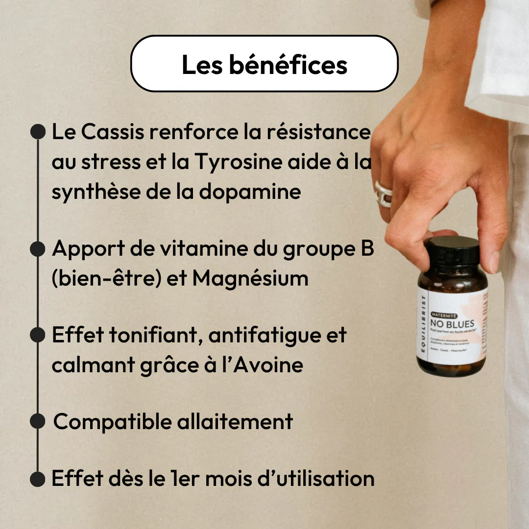 No Blues – allié des femmes épuisées par le stress