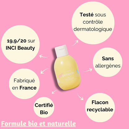 Les bienfaits du liniment bio Poupon : hydratation et protection naturelles.