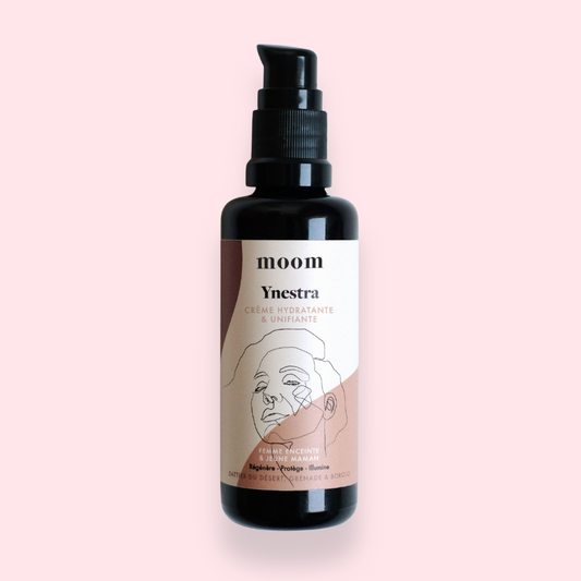 Crème hydratante et unifiante Ynestra – Soin régénérant et protecteur pour la peau