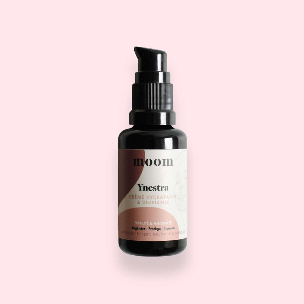 Crème hydratante et unifiante Ynestra – Soin régénérant et protecteur pour la peau