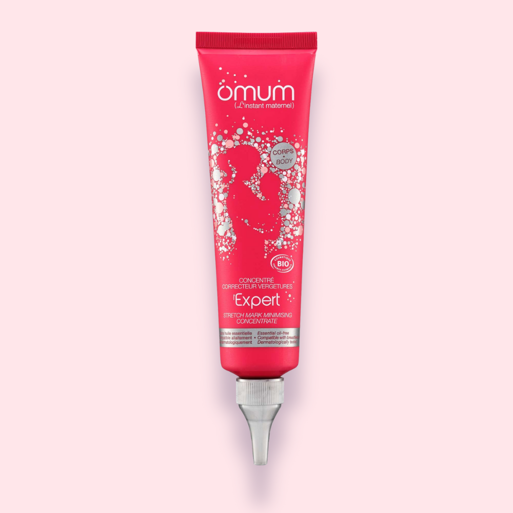 Crème anti-vergetures régénérante et lissante pour réduire l'apparence des vergetures et améliorer l'élasticité de la peau.