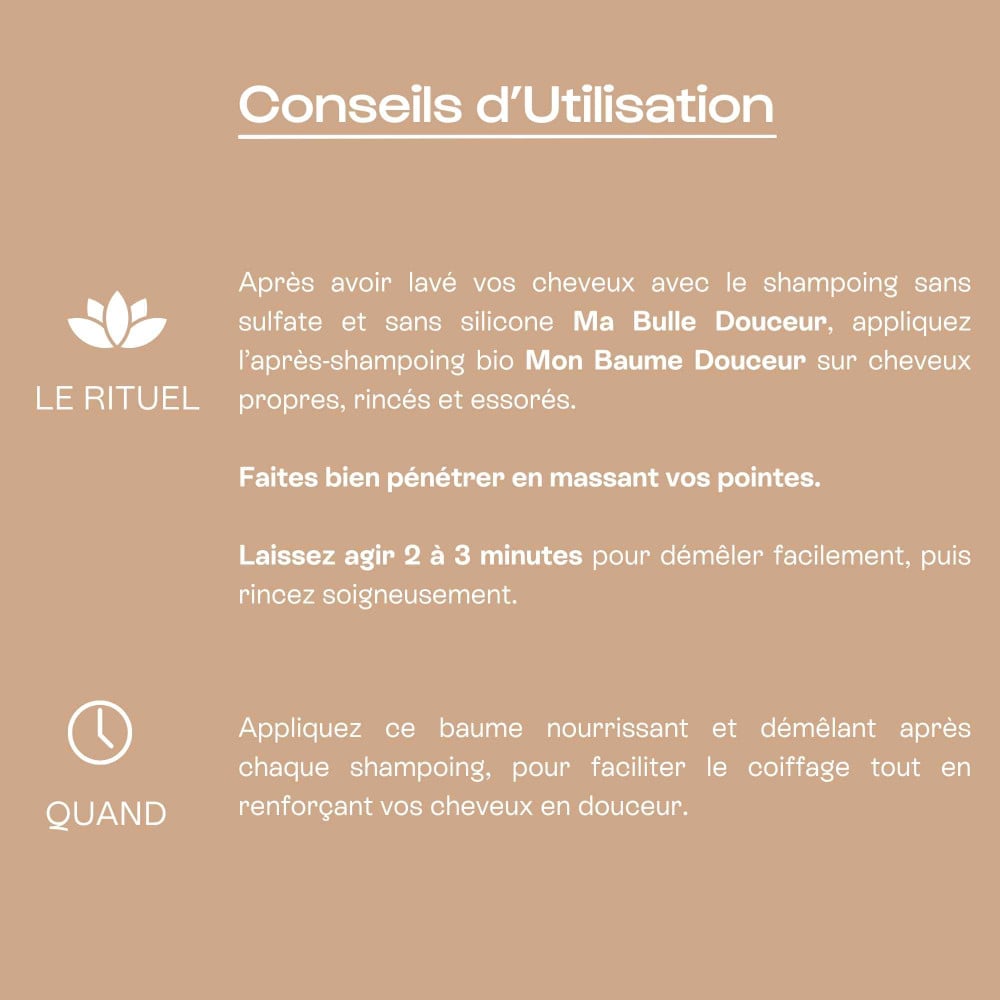 Après-Shampoing Bio Démêlant & Fortifiant・Omum