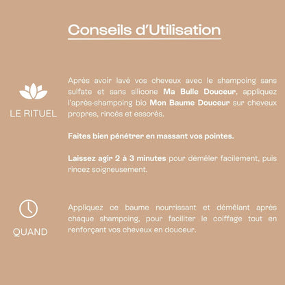 Après-Shampoing Bio Démêlant & Fortifiant・Omum