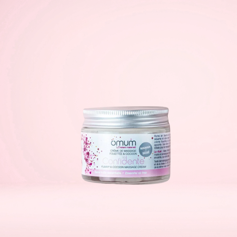 Crème de Massage Grossesse & Bébé Bio・Omum