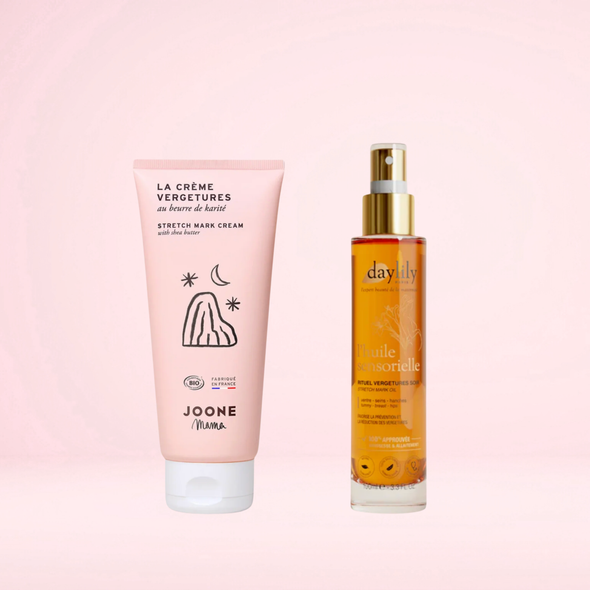 Box Anti-Vergetures Grossesse Essentielle – Routine Matin & Soir