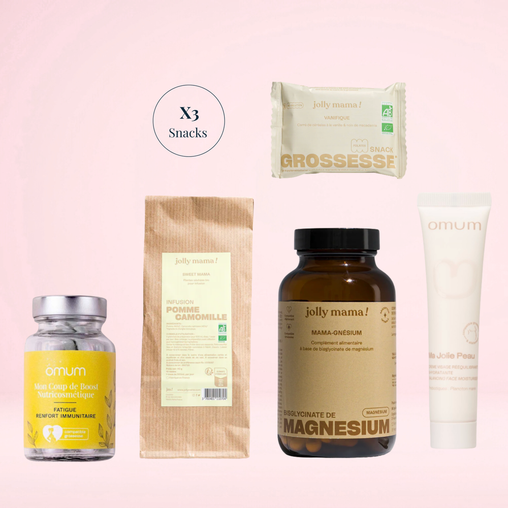 Box Energie Grossesse Premium – Routine Complète Énergie & Soin