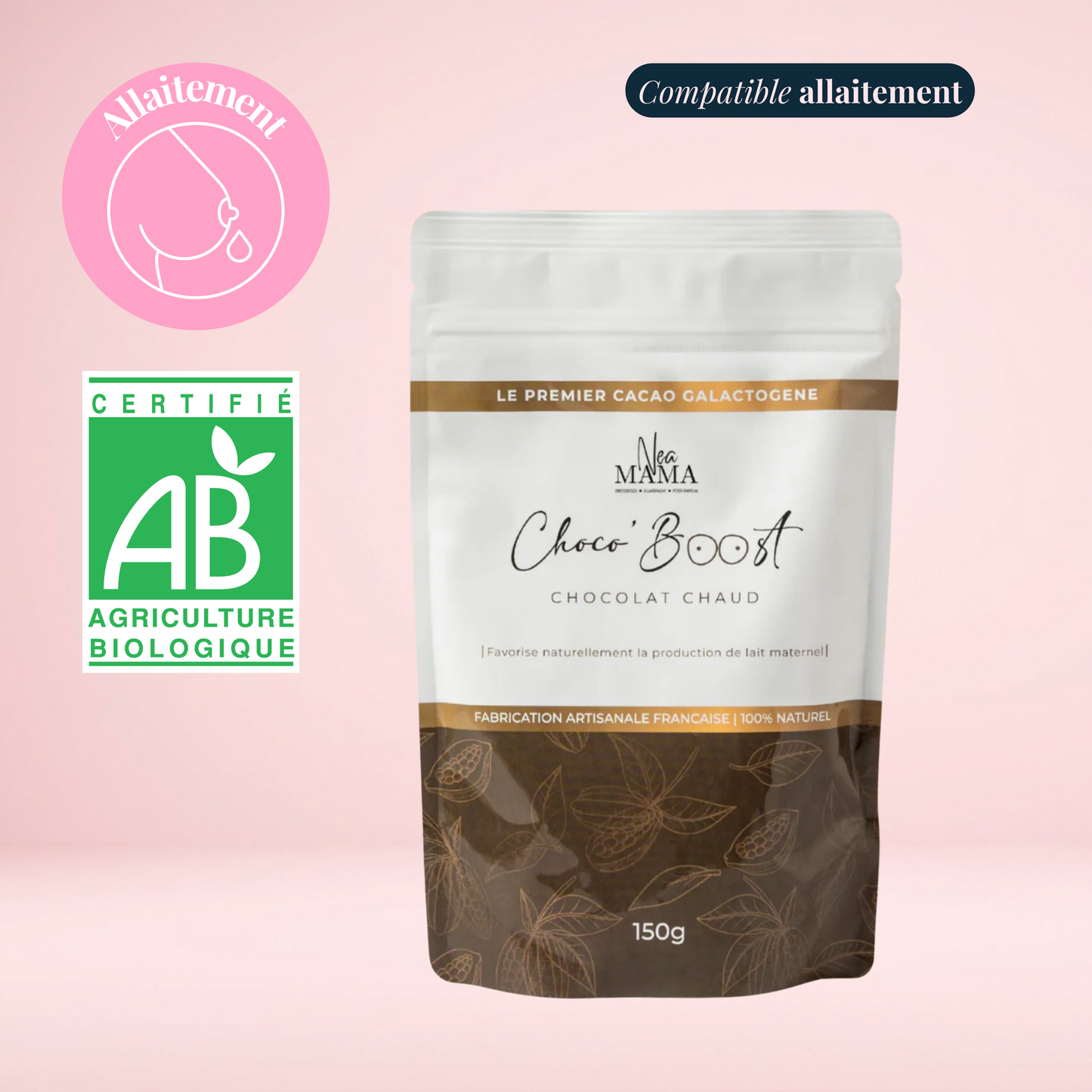 Chocolat chaud/froid Allaitement・NEAMAMA