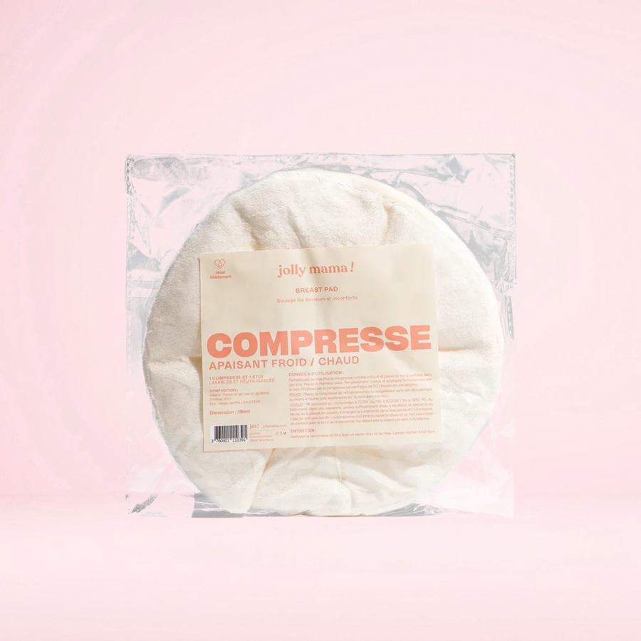 Compresse Chaud/Froid Allaitement & Engorgement・Jolly Mama