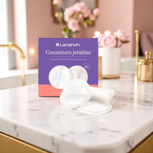 Coussinets d’Allaitement Jetables Blue Lock® – Ultra-absorbants jour & nuit