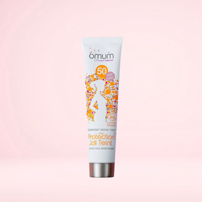 Crème Solaire Teintée SPF50+ Bio・Omum