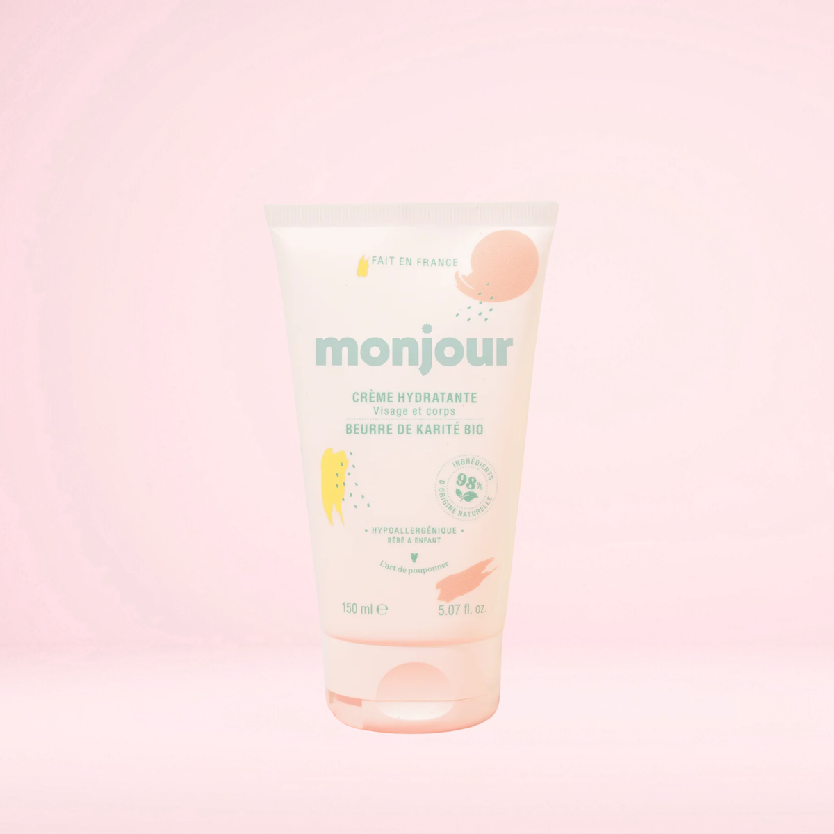 Crème Hydratante Visage & Corps Famille – Monjour