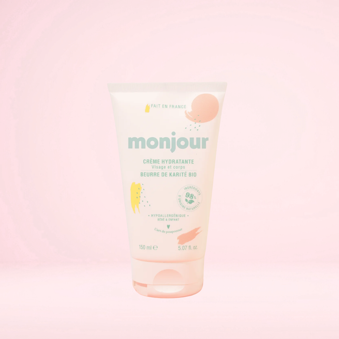 Crème Hydratante Visage & Corps Famille・Monjour