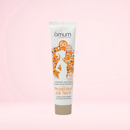 Crème Solaire Teintée SPF50+ Bio・Omum