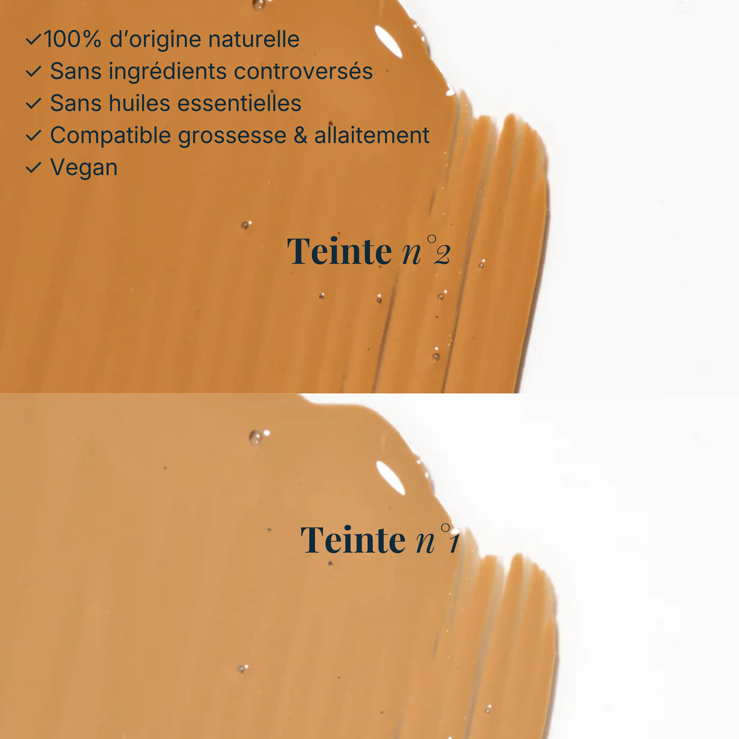 Crème teintée - 2 teintes
