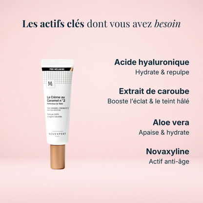 Crème teintée - 2 teintes