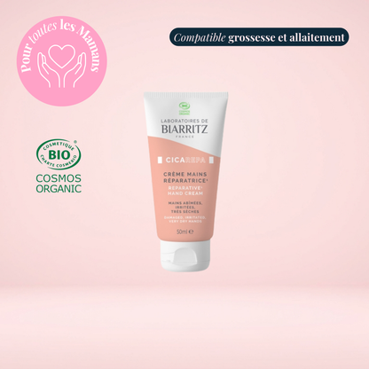 Crème mains réparatrices bio