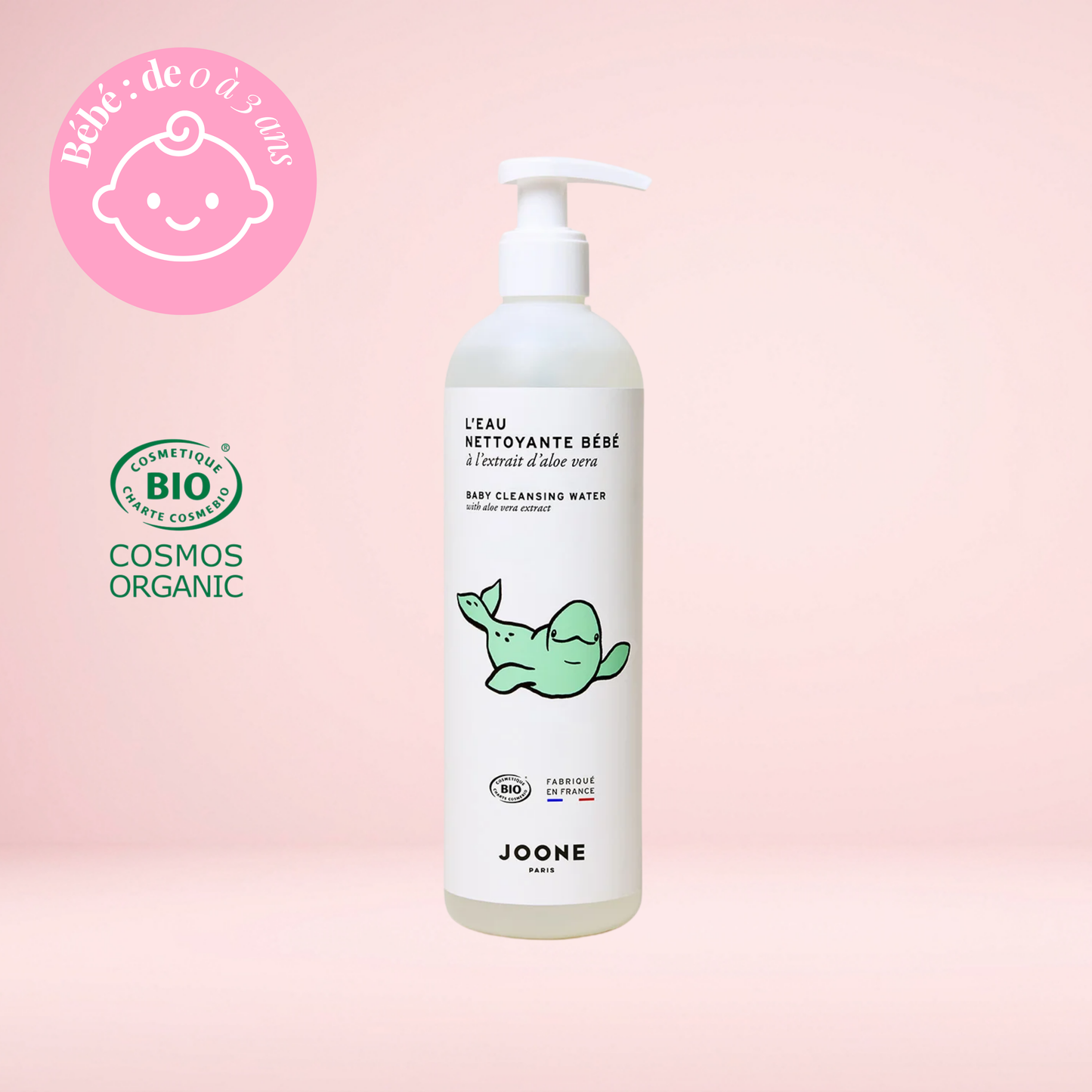 Eau Nettoyante Bébé Bio・Joone