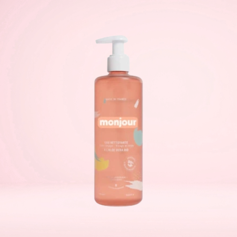 Eau Nettoyante Bébé Visage & Corps・Monjour