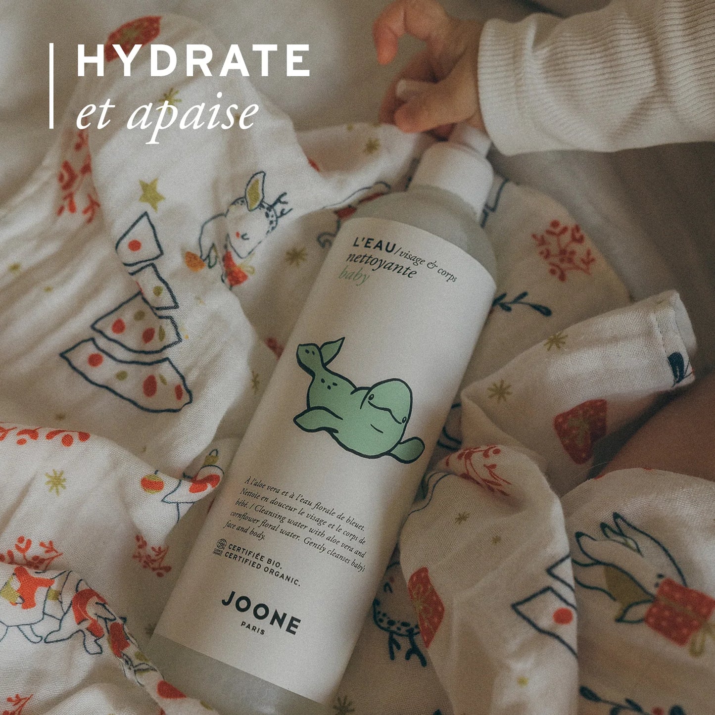 Eau Nettoyante Bébé Bio・Joone