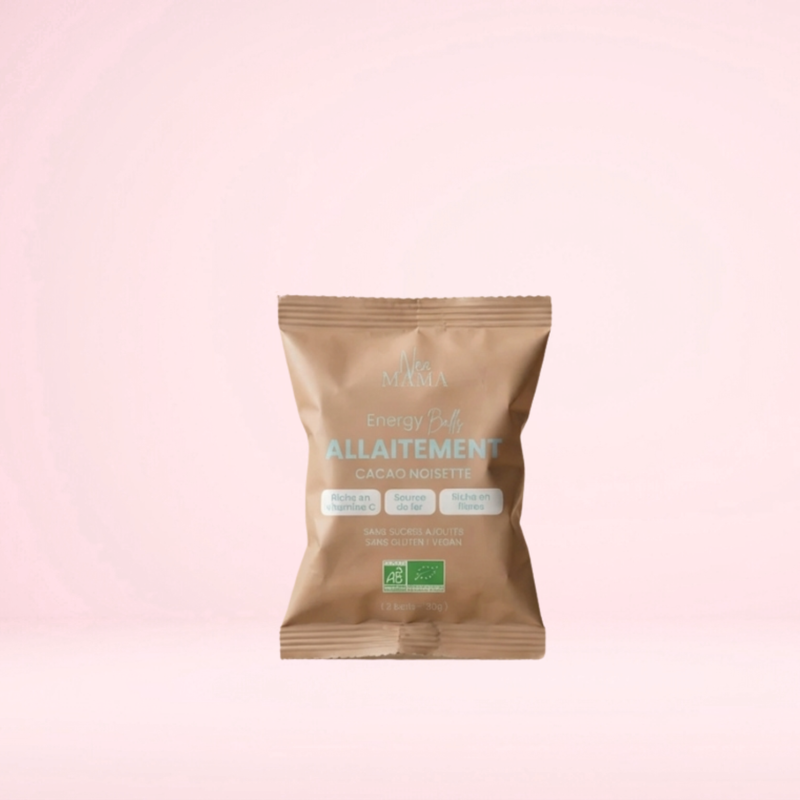 Energy Balls Allaitement Cacao Noisette Bio・NEAMAMA
