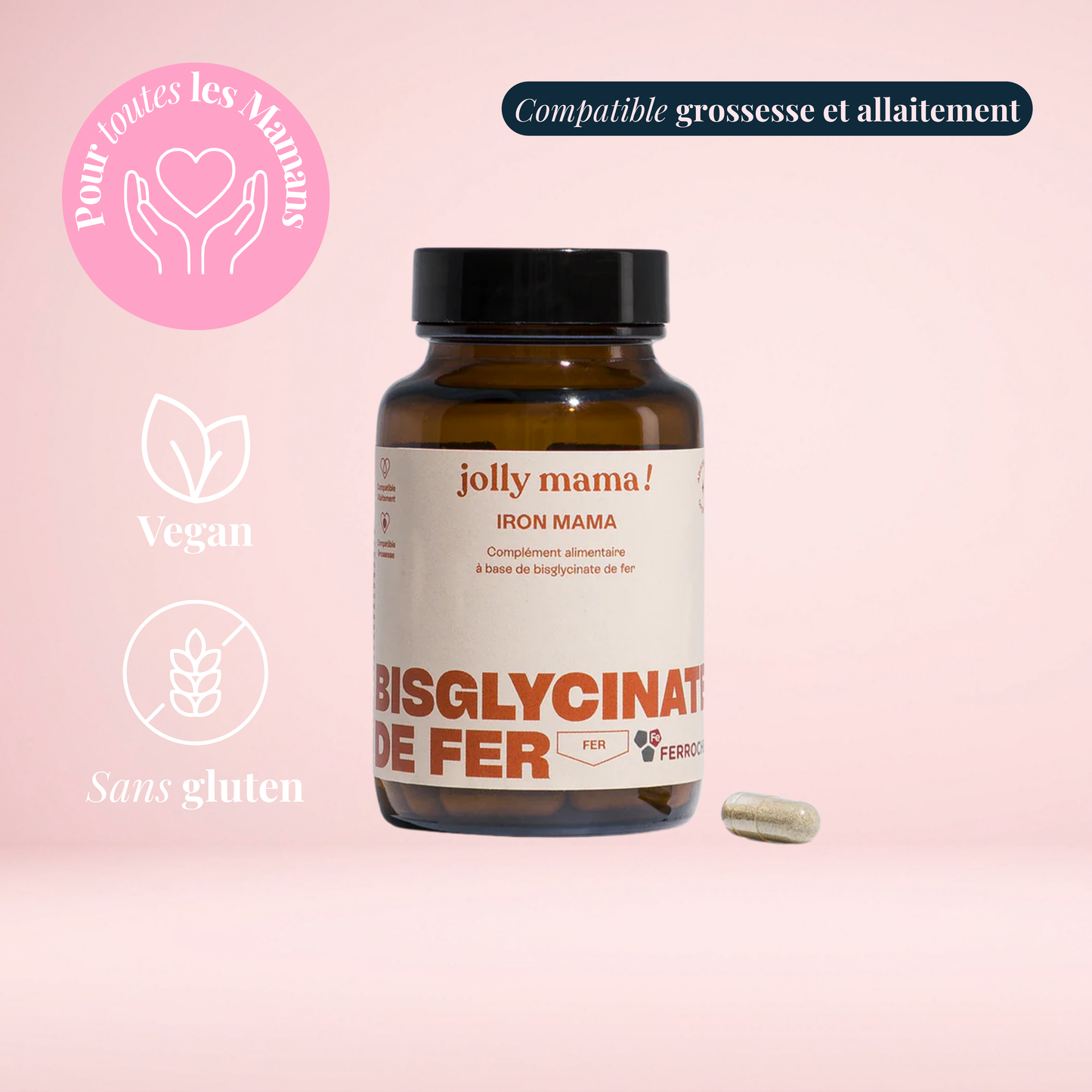 Bisglycinate de Fer・Jolly Mama