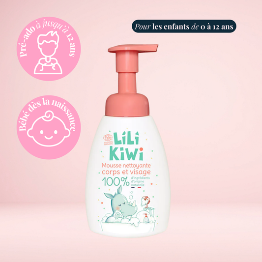 Gel Douche Moussant Enfant 0-12 ans