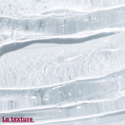 La texture douce et non grasse du gel L’Intime pour un confort immédiat.