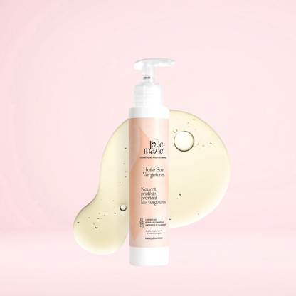 Huile Anti-Vergetures Bio Grossesse & Post-Partum・J'olie Marie